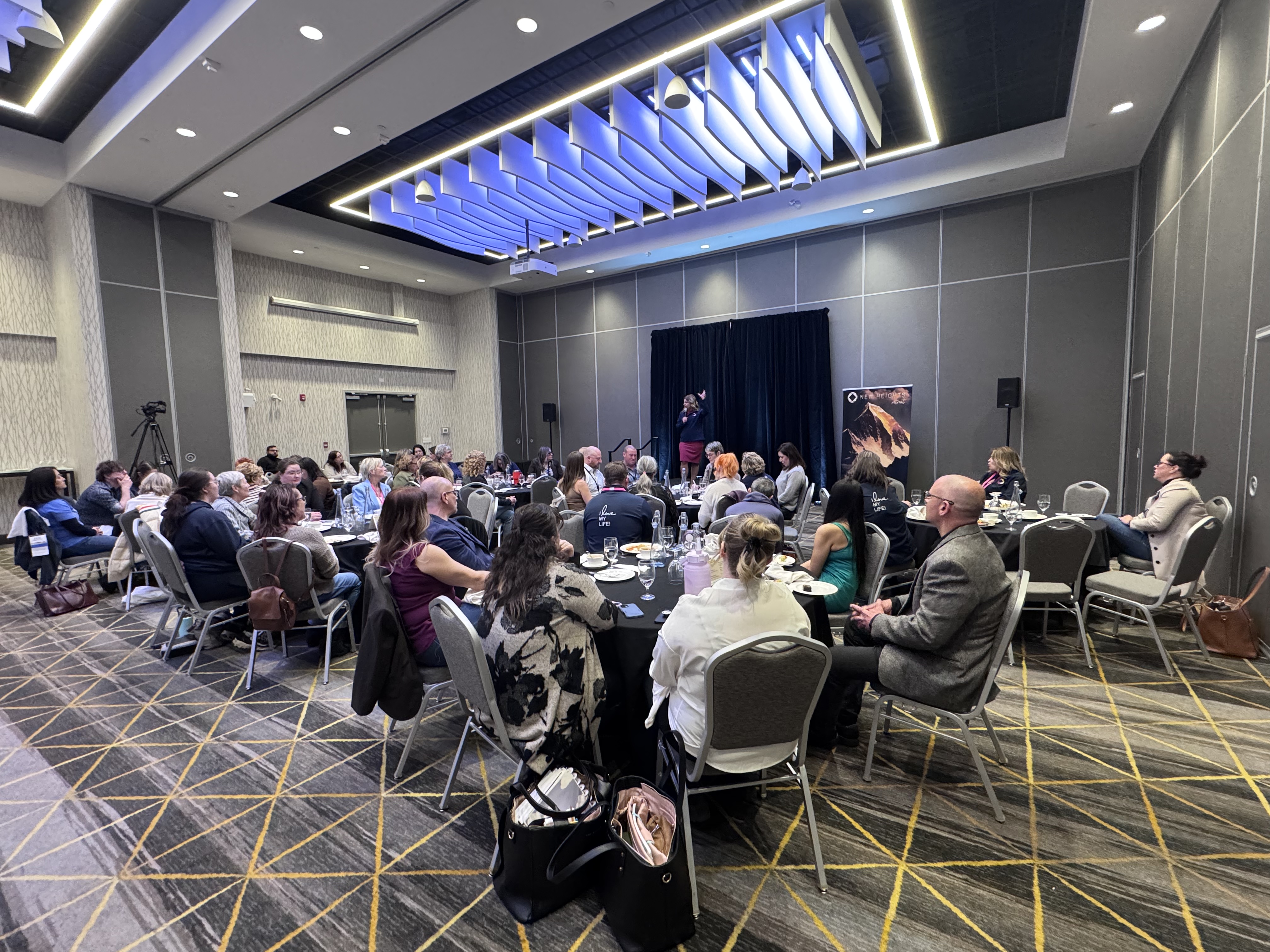 Networking at Passion to Purpose Live